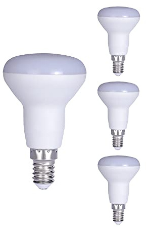 ukzboss R50 E14 Base 5W LED Bulb 2700K Soft White 120V Dimmable Replace 50W Reflector Incandescent Bulb (Warm White 2700K)
