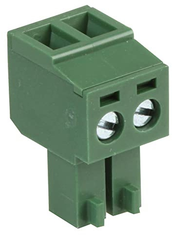 MC000096 Klemmleiste, steckbar, 2 Pos, 16 AWG, steckbare Klemmenblöcke, 1 Stück