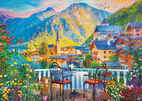 Schmidt 59766 Malerisches Hallstatt Puzzle, 1000 Teile