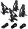 Just-V Kayak Carrier Kayak Holder Car Set of 4 Kayak Roof Rack universal roof Rack can Carry 75 kg, Holder for Kayak and ski Board Including 4 All-Purpose