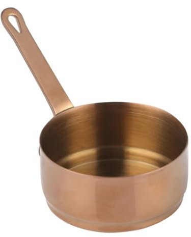 IMIKEYA 2stücke Gewürzschale Praktische Soßenschale Für Zuhause Hochtemperaturbeständig Für Dips Und Grillgerichte Rosegold-finish