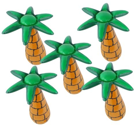 TOYANDONA 5 Pièces Cocotier Gonflable Décoratif Jouet Arbre Piscine Décoration de Fête Cocotier Palmiers