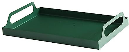 Alipis Metal Serving Trays Steel Tray for Party Rectangular Fruit Serving Platter Dessert Plates for Catering Outdoor Events