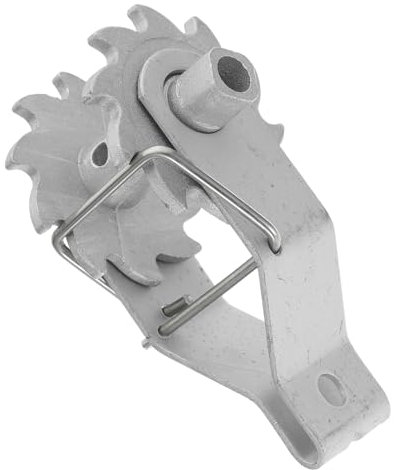 BESPORTBLE Tenditore Per Funi Metalliche Creativo Per Impieghi Gravosi Tenditore Per Cavi Metallici Per Recinzione Esterna Doppio Foro Strumento Facile Da Usare Per e Fattorie