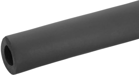 PATIKIL 1m Rohrisolierung Schaumstoff, Ø 32mm, Stärke 15mm, Rohrdämmung Isolierung Rohr, Wärmedämmung Schaumstoffschlauch für Heizung Heizungsrohr Griff, Schwarz