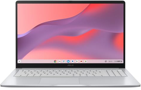 ASUS CX15 Ordinateur portable Chromebook FHD IPS 15,6 Intel Celeron N4500 4 Go de RAM 128 Go eMMC Gris pur