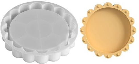 Moldes De Moldeo De Resina – Juego De Moldes De Resina De Silicona 17 X 17 Cm, Herramientas De Artesanía Epoxi, Kit De Jabón Para Velas | Suministros De Moldeo De Silicona Flexibles, Para