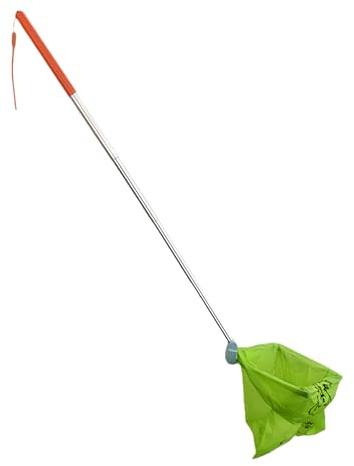 Hundupptagare för trädgård, teleskopisk husdjurssopskyffel med långt handtag, utomhus hund avfallsspade, för hem lägenhet veterinärrum bostad