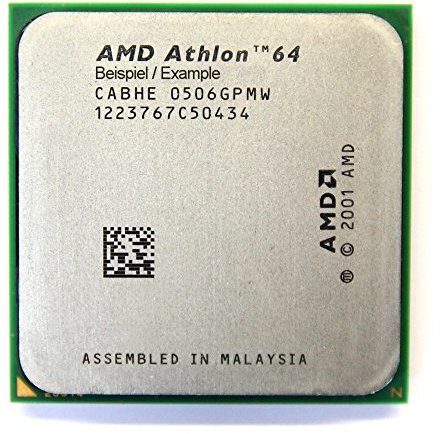 AMD Athlon 64 3200+ 2GHz/512KB Socket 939 ADA3200DIK4BI PC CPU Winchester (certificado y reacondicionado)