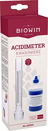 Biowin Acidometer komplett Set Blaulauge Wein selber Machen, Säurebestimmung