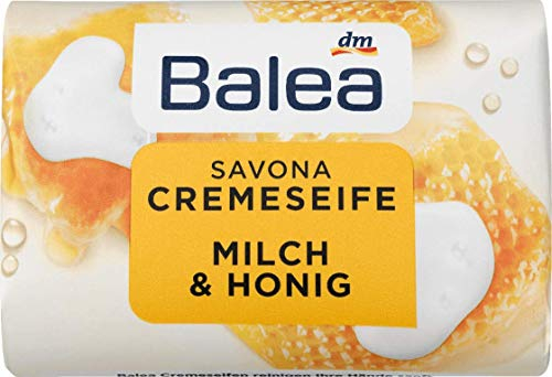 Balea Seifenstück Savona Cremeseife, 150 g (Milch & Honig)