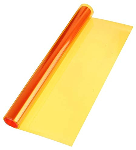 LEON-FOLIEN Scheinwerfer Folie Orange 20 x 30 cm Tönungsfolie Nebelscheinwerfer Rückleuchten Vorderleuchten Tuning Auto (23,30 EUR pro m²)