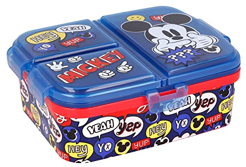 Stor8412497501991Múltiple Compartimiento Sándwich Caja, X-Grande, Es Una Cosa de Mickey