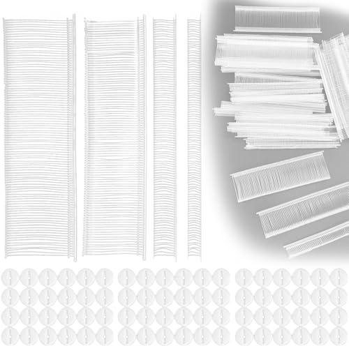 4000 Pcs Price Tag Label Garment Tagging Barbs, Standard Clothes Tag Guns Pins, Attachements Price Label pins, Plastic Garment Tagging Gun Barbs Attachments for Clothes, 72 Round-Headed Softcover