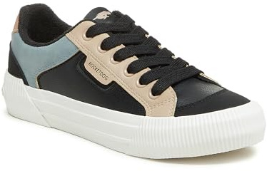 Rocket Dog Women's Cheery Sneaker, Black, 6.5 UK