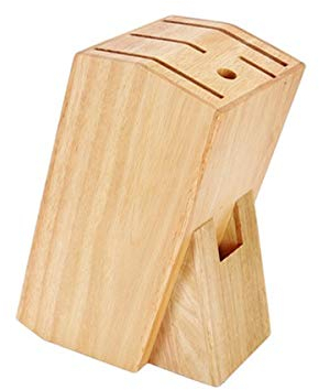 RajoNN Porte-Couteau en Bois Massif Fournitures de Cuisine Porte-Couteau de Cuisine Porte-Couteau Rangement Domestique Insert Porte-Couteau Porte-Couteau de Rangement en Bois
