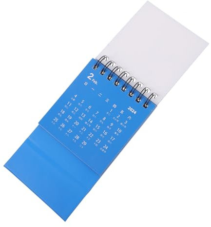 SEWACC Mini Tischkalender Kalender Für Schreibtisch Einfacher Und Stilvoller Monatsplaner Für Büro Und Zuhause Platzsparend Und