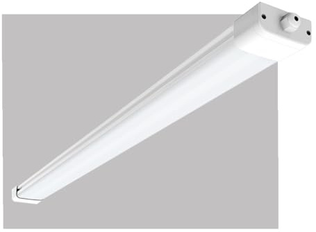 ANTENLICHT LED Feuchtraumleuchte 150CM mit 45W 4950Lumen in Neutralweiß 4000K, Ultraslim Deckenleucht Wasserfest IP65 Verknüpfbar - Kellerleuchte, Wannenleuchte für Büro Keller Garage und Feuchtraum