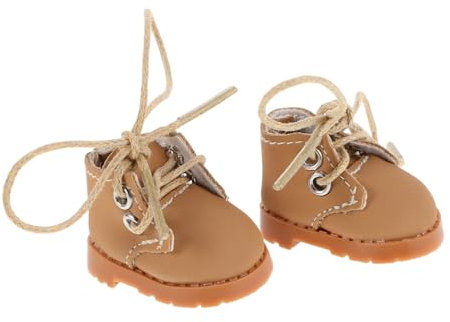 JOINPAYA Puppenschuhe Mit Verstellbaren Schnürsenkeln Leichte Weiche Kultprinzessinnen-Schuh Für Bjd-Puppen Für Puppenhaus Dekoration Fotografie Und Spielzubehör