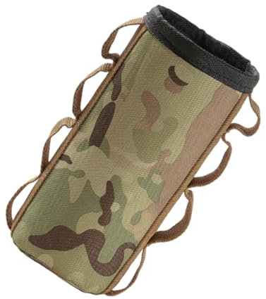 Toddmomy Gas Canister Cover, Oxford Cloth Practical Bag for Small Gas Tank, Insulated Protective Tank Storage Bag, Foldable Cylinder Case for Camping and Outdoor Use