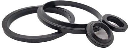 Hydraulikzylinder-Öldichtring 8x18x4x7mm, 40x52x5x9mm, 180x200x7x13 Nitril-Butadien-Wellendichtring(35x47x5x9(2pcs))