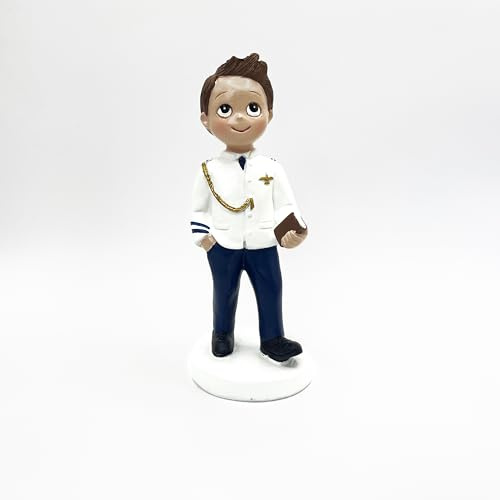 Mopec Y956 Figur für Kuchen, Kommunion, Admiral 13 cm, mehrfarbig, 5 x 13 cm