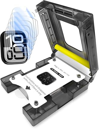 Yaekea 6 Pack Screen Protectors for Apple Watch Series 10 (46mm) Smartwatch, Self-Healing Flexible TPU Film with Installation Kit, Anti-Scratch HD Clear Soft Screen Protective Film