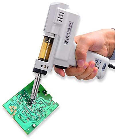 Desoldering Gun Electric Vacuum Desoldering Pump Solder Sucker Gun Electric Vacuum Solder Sucker for Removing Solder S-993A 110v 100w