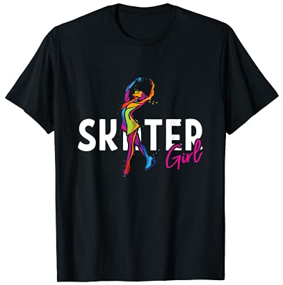 Eiskunstlauf-Geschenk für Mädchen Eiskunstläuferin Mädchen Eiskunstläuferin T-Shirt