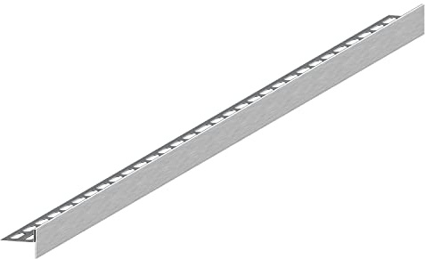 Aquabad Edelstahl Gefälleprofil Clive für begehbare Dusche 120cm, gerade, Kantenhöhe 14mm