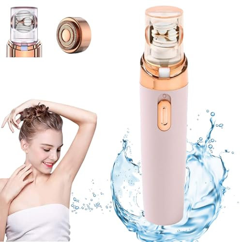 Epibella - Epilatore per il viso indolore, epilatore Epibella per il viso, epilatore Epibella, epilatore epilatore per donne, per viso, mani, gambe, ascelle (batteria-a)