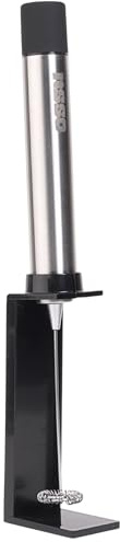 OSSU Electric Matcha Whisk | Powerful Stainless Steel Milk Frother with Stand | Battery-Operated Handheld Mixer for Matcha, Coffee, Lattes & Hot Drinks