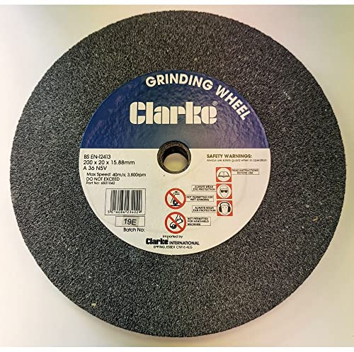 Clarke 200mm Fine Grinding Wheel 6501040