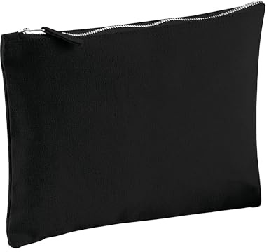 Westford Mill Canvas Accessory Case, M (16 x 22 cm), Black