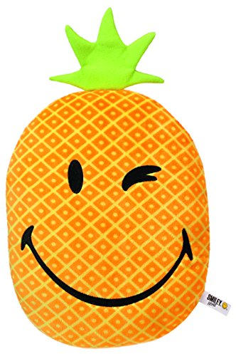 Nici 39313 Smiley World Kissen Ananas, 32 x 25 cm