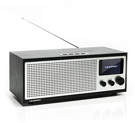 BLAUPUNKT Napoli IRD 400 DAB+ Internetradio mit WiFi/WLAN und Bluetooth - 20 Watt RMS Radio mit LC-Farbdisplay, Stereo Radio Schwarz