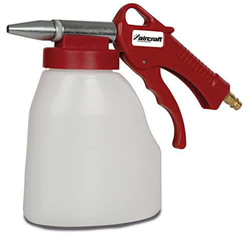 Aircraft Sodastrahlpistole SSP 1 (zum Reinigen und Entlacken ohne Beschädigungen, Arbeitsdruck 2,1-6,5 bar, Behältervolumen 1 Liter)