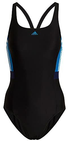 Adidas 3S CB Suit C, Costume da Nuoto Donna, Black, 40