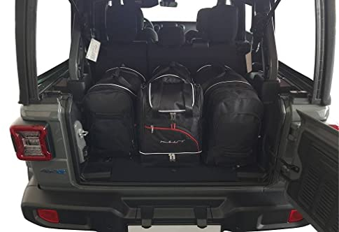 KJUST Kofferraumtaschen 4 stk kompatibel mit JEEP WRANGLER PHEV IV (JL) 2021+