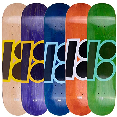 Plan B Team Classic gebeiztes Deck-Chassis, 21,3 x 80,5 cm, Unisex, Erwachsene, Mehrfarbig (Mehrfarbig), Einheitsgröße