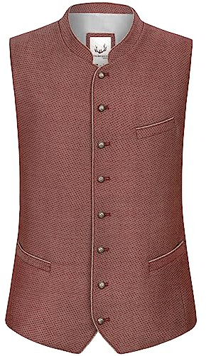 Stockerpoint Herren Trachtenweste Loris I Größen 44-60 I Traditionelle & hochwertige Weste mit verstellbarem Riegel I Perfekt für Trachten & Festlichkeiten