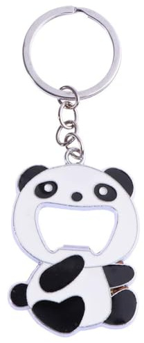 LIDOUK Panda Bottle Opener Keychains - Cute Chinese Panda Beer Wine Beer Bottle Opener Lid Lifters