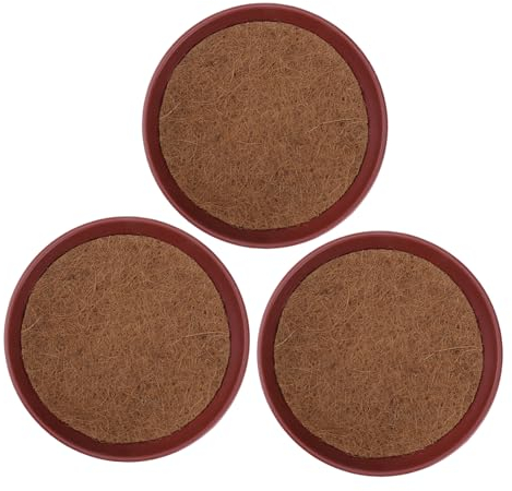 FOMIYES 3 Sätze Taubenstall Vogel Inkubation Künstlicher Vogel Futternapf Für Vögel Nistschalen Für Vögel Aus Kunststoff Vogel Utensilien Vogelzuchtmatte Ei Brieftaube Plastik Vogelmatte