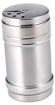 Zerodeko Edelstahl-shaker Gewürzdose Drehbar Mit Verstellbarem Streuer Für Salz Zucker Pfeffer Und Gewürze Küchenstreuer Aus Edelstahl Für Kochen Und Backen