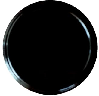 10 X JAM JAR CAP LIDS TWIST OFF - 58mm/Normal & Deep). IDEAL FOR ANY TYPE OF PRESERVES,HONEY,JAM,MARMALADE,CHYTNEYS,THE LIDS ARE ACID PROOF. (Plain Black)