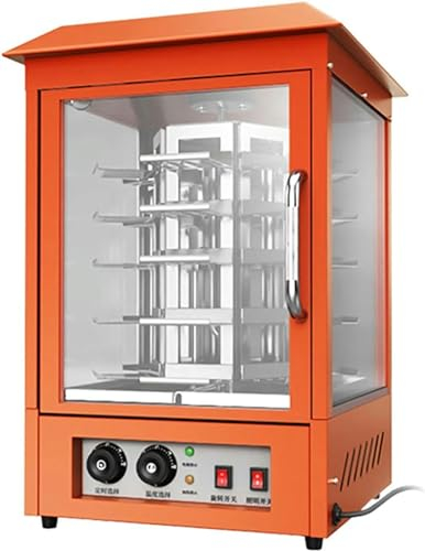 GFXYQPDNV Forno di Patate Dolci in Acciaio Inossidabile, Forno per Pizza 2800 W, Potente Dolce Rotante 360 ​​°