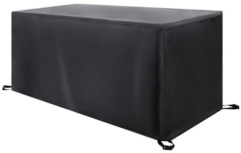 Generisch Strapazierfähige Gartenmöbel-Abdeckung aus 420D Oxford-Gewebe, Winterfest, wasserdicht, UV-Schutz, für Balkonmöbel-Sets, Lounge, rechteckig, 60 x 60 x 60 cm