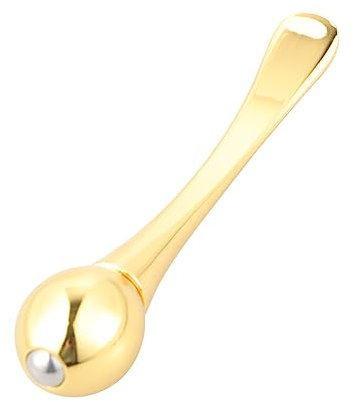 WRITWAA Barra Masajeadora Para Ojos De Alloy Herramienta De Cuidado Facial Barra De Belleza Para Aplicar Crema Estilo Portátil Para Mejorar La Circulación Y Bolsas De Ojos