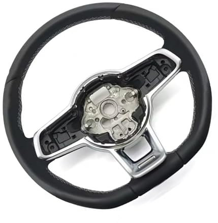 VBNYBA Lenkrad Auto Kompatibel Mit VW Für Golf 7 7.5 R Für Passat B8 Für Troc Für Arteon Für Tiguan MK2 Sportlenkrad Mit Schlüsselrahmen Autozubehör(Size 1)