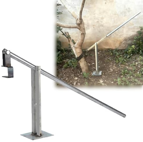 Minglez Wood Fence Post Removal Equipment for Vinyl/Metal/Chain Link, High-leverage Post and Trees Pole Puller for Concrete Stake, Heavy Duty Root Remover